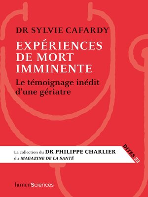 cover image of Expériences de mort imminente